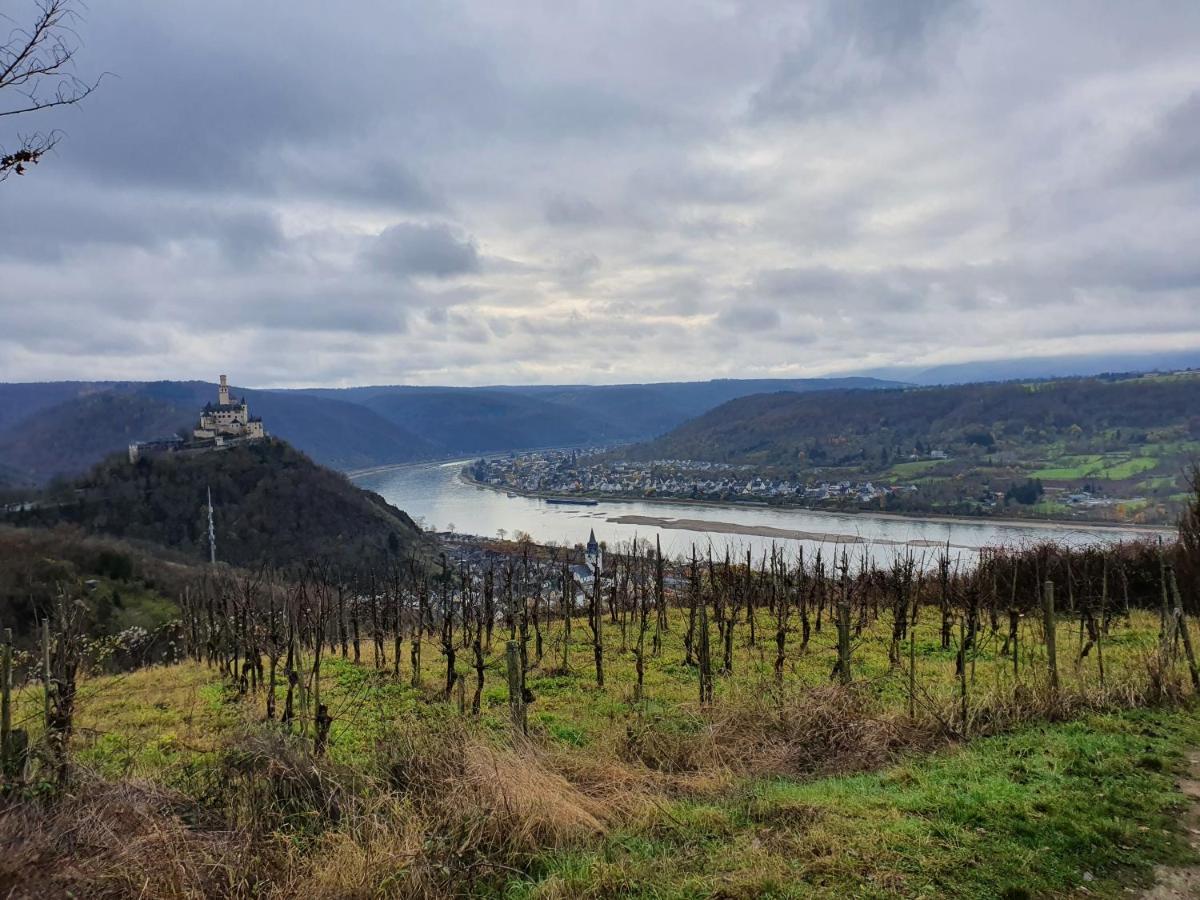 Ferienhaus Steigrhein Filsen Buitenkant foto